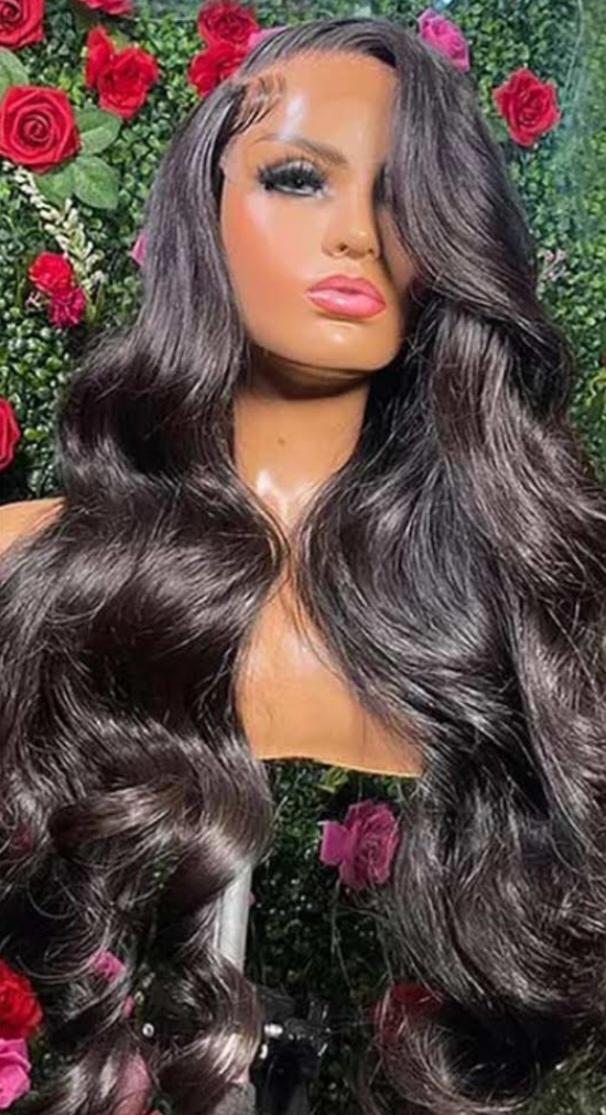 Brazilian body wave human hair HD lace wigs