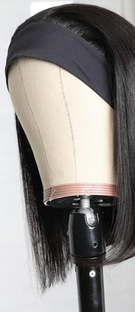 Straight headband wigs
