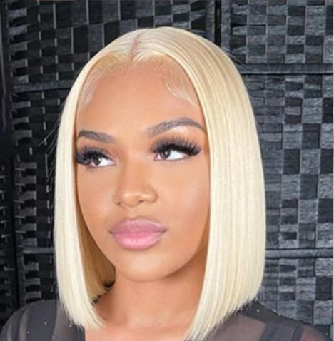 Blonde Straight Bob Wig