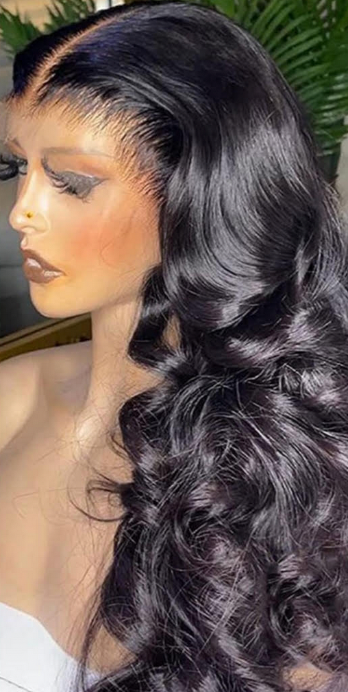 Brazilian body wave human hair HD lace wigs