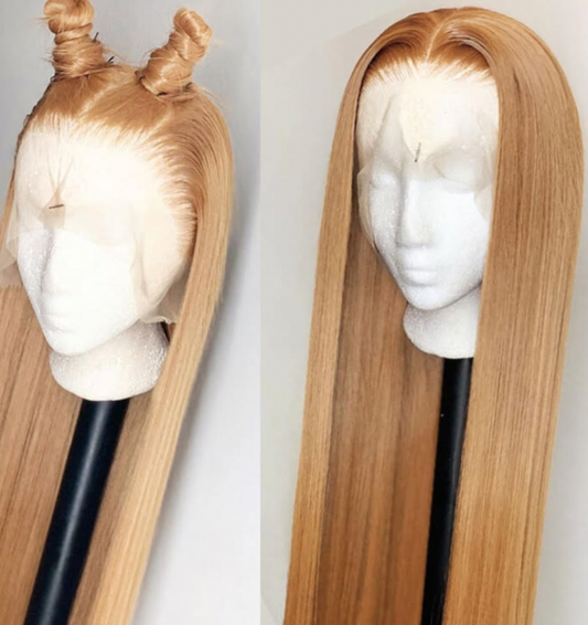 Honey blonde Lace front wig